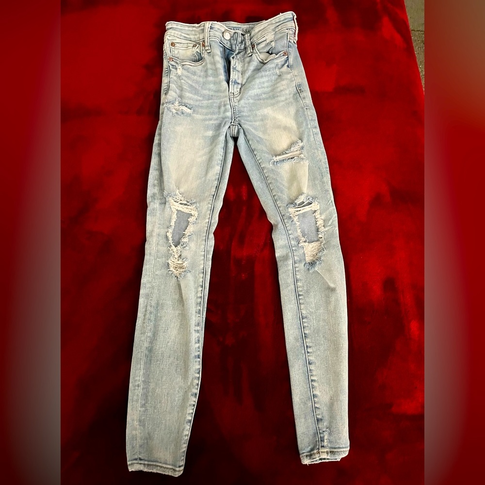 Distressed Jeans (American Eagle)